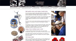 Desktop Screenshot of classicbadge.com
